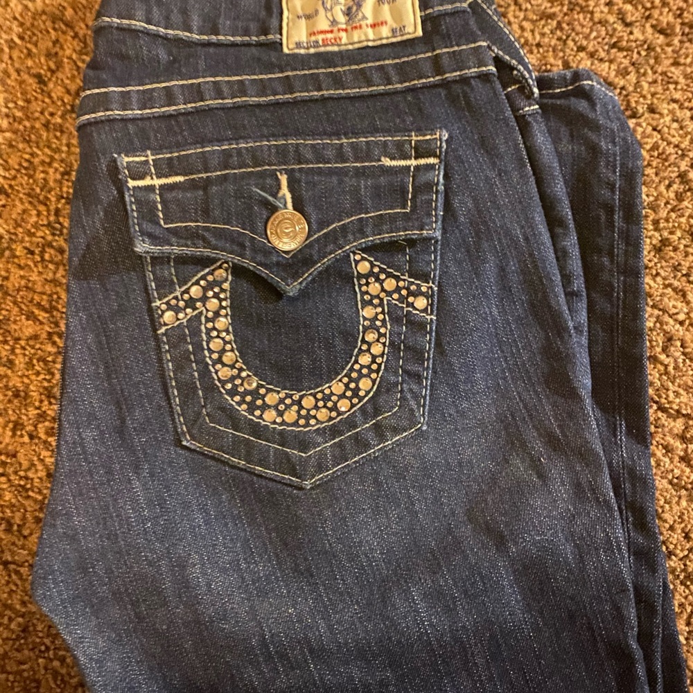 Sold on Mercari....True Religion jeans Becky style